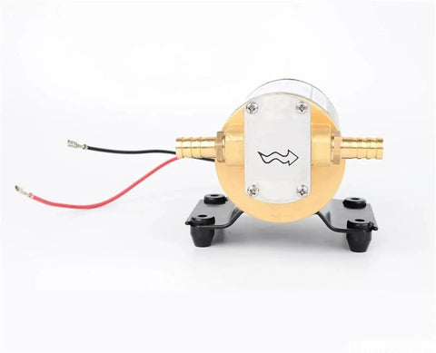 VAWNHIOPG 12V 24V Electric Gear Transfer Pump For Oil Diesel Gasoline Hydraulic Fluid Car Fuel Engine Sewage Effluent High Pressure Liquids