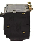 Side view of QOB350 Bolt-On Circuit Breaker 50 Amp Dope Heavy-Duty Panel Switch For Load Centers showing mounting screws.