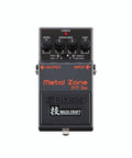Front view of Metal Zone MT-2W Waza Craft Guitar Pedal With All Analog Circuitry Premium Buffer Kickin Dual Stage Gain For Massive High Gain