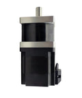 Heavy Duty 48V Brushless DC Motor 565W NEMA34 Planetary Gearbox side view showcasing its robust construction and built-in gearbox.