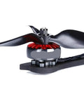 Side view of Beefy High Power Brushless Drone Motors 1300KV And 1800KV For 2-6S RC FPV Racing Drones with 7-8 inch props, 4 pack