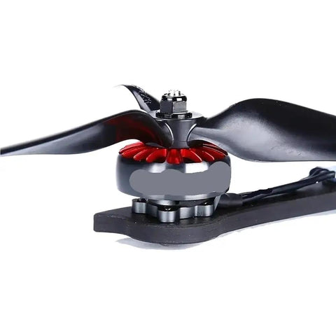 Side view of Beefy High Power Brushless Drone Motors 1300KV And 1800KV For 2-6S RC FPV Racing Drones with 7-8 inch props, 4 pack