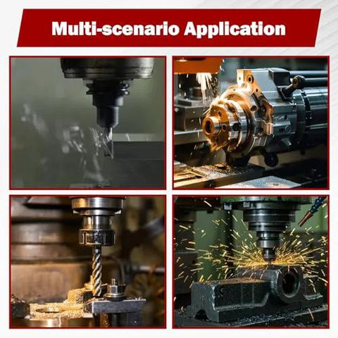 Machinist 1 x 2 x 3 inch hardened steel 123 block pair with one hole for precision layout.