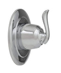 Linden Single Handle Shower Diverter Trim Kit In Chrome Finish For Easy Valve Swaps, Smooth Water Control, Modern Curves
