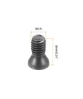 Top Shelf M3.5 Torx Screws With T15 Drive And Flat Countersunk Head 12.9 Grade Alloy Steel 8mm height view