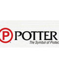 Potter logo featuring a red 'P' and the text 'The Symbol of Protection' used in safety equipment branding.