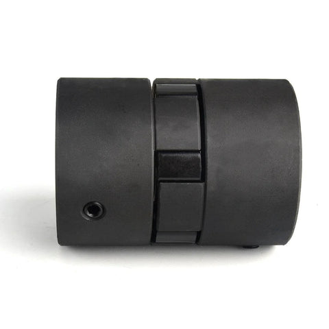 Black 3-piece L-jaw coupling set for log splitter; 3/4 to 1-1/8 in metal hub assembly