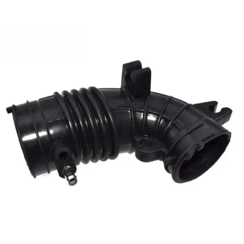 Air Intake Hose For Honda CR V 2.4L 2005 2006 Replacement Heavy Duty Synthetic Rubber With Multi Layer Reinforced Fiber High Temp And Cold Resistance Durable Engine Intake Tube Best OEM Style Fit, black curved hose