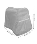 Heavy Duty Water Table Cover For Sand And Water Tables Weatherproof Dust Prevention For Garden Backyard And Patio Keeps Play Area Dry And Protected From Wind Easy On Easy Off Kid Friendly, grey vinyl cover with dimensions