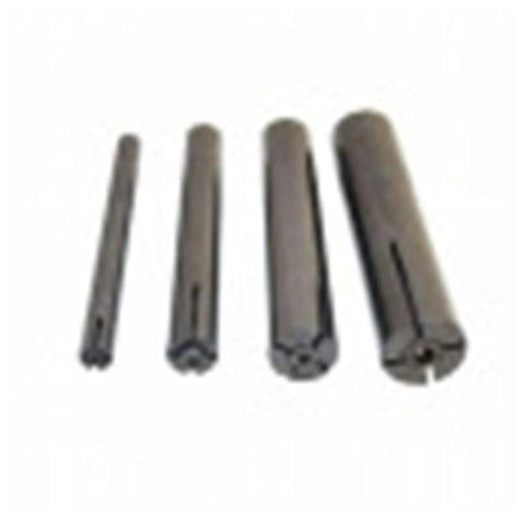 Four metal mandrels from Expanding Arbors Set For Lathe And Milling Eight Piece Ring Mandrels From Quarter Inch To One And A Quarter Inch