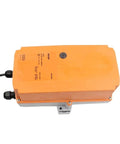 Rock Solid Sm230P Rotary Actuator Damper Motor delivering 20 Nm torque with a durable orange housing and pre-wired connections.