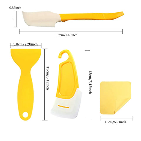 14 Piece 3D Printer Cleaning Kit With Slick Resin Scrapers And Flexible Silicone Spatulas For No Sweat Cleanup And Straight Up Premium Care Gear For Your Rig
