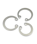 GB893 C Type Internal Circlip Snap Ring Kit Set M8 To M20, 250 Pcs Box, 304 Stainless Steel A2-70, close-up of circlips
