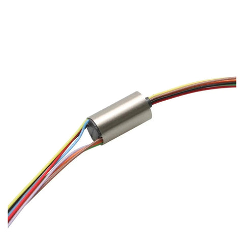 Slip Ring Rotary Joint 6mm Diameter 4CH 8CH Conductive Slip Ring 1A 1.5A 360 Degree Rotation Connector for cameras and robotics