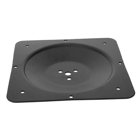 Heavy Duty Table Leg Mounting Plate And Rock Solid Fixing Bracket For Wobbly Furniture Repair Sofa Attachment No Sweat Install Top Shelf DIY Hardware Kit with flat black steel surface