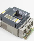 Dead Simple 600 Volt Heavy Duty Molded Case Circuit Breaker Delivering 1200 Amp Capacity For Class 612 Panelboards angled view with interface.