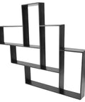 Garden Paving Mold For Concrete Walkways And Patios, Easy To Use Plastic Rectangular Floor Mold For Brick Style Paving, 19.76 By 15.86 Inches, Durable Polypropylene Construction, Black