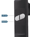 Recliner Remote Hand Control With 2 Button 5 Pin For Electric Power Lift Chairs, showing up and down buttons on black remote.
