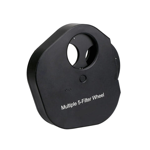 Fast Swappable Filter Wheel For 1.25 And 2 Inch Filters Metal Construction 5 Positions Pro Grade Astrophotography Accessory