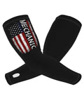 Keep Your Cool On The Job Or At The Gym With These Legit Ice Silk Cooling Arm Sleeves featuring American flag design.