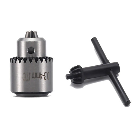 Upgrade Your Toolkit With This Durable Electric Drill Collet Set Perfect For Compact DIY Projects And Heavy Duty Stuff. Featuring 4mm Stainless Steel Construction And Includes Chuck Wrench For Easy Grip On Routers And Milling Machines No Matter If You: stainless steel 4mm drill chuck and mandrel wrench for secure tool grip.