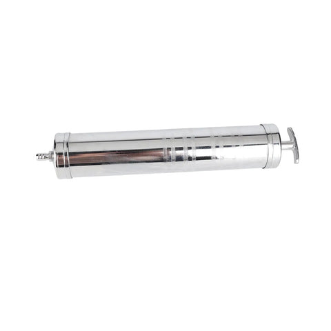 Heavy Duty 500cc Aluminum Alloy Oil Suction Syringe Pump Extractor with Spring Seal for clean fluid transfer tasks.