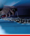 Applying Dry Film Lubricant Lube TF For Industrial Machinery And Moving Parts Long Lasting Non Staining Wear Reduction