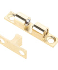 Touch Latch For Cabinets And Doors With Spring Ball Adjustable Copper Cabinet Latch For Wardrobes And Furniture Easy Install DIY Friendly Long Lasting