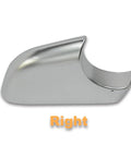 Hella Durable Right Side Mirror Lower Base Cover Cap With Clean Chrome Finish for Tesla Model 3, angled view.