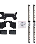 Y Axis Upgrade Kit For Ender 3 V3 SE With Dual MGN9H Rails 300mm Length showing components including rails and brackets.