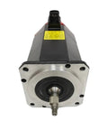 A06B-0127-B077 Three Phase Permanent Magnet Synchronous Servo Motor front view showing connector and mounting flange
