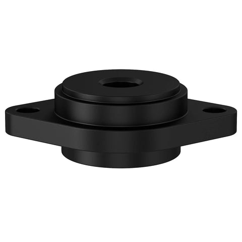 Moker exhaust gasket seal installer tool adapter, black metal with two mounting holes