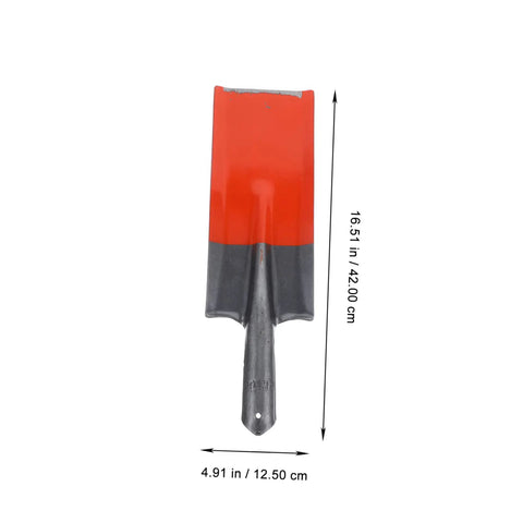 Heavy Duty Garden Shovel Spade Multi Function Tool For Soil Dirt Gravel And Garbage Cleanup with durable metal construction