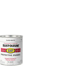 Heavy Duty Brush On Protective Enamel Paint In Gloss White, 32 oz can, oil-based formula for quick rust control.