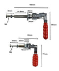 Toggle Clamp Hand Tool With High Holding Capacity For Woodworking And Welding, Push Pull Clamp, Heavy Duty Clamp With 100KG 150KG And 350KG Options, Quick Securing And Durable Steel Build, M8 and M6 sizes