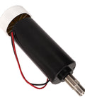 Heavy Duty 500W Air Cooled CNC Spindle Motor With 52MM Shaft And 12000 RPM High Torque showing rear exhaust and wires.
