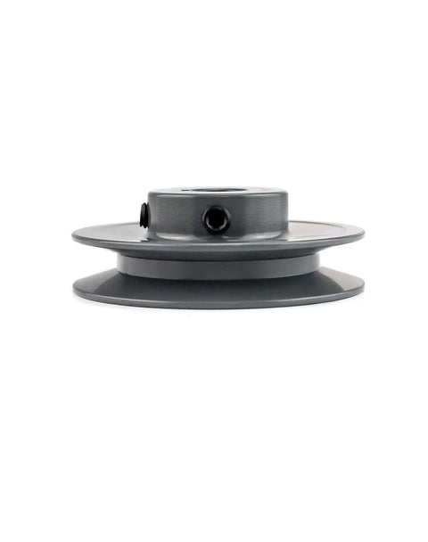 Single Groove V Belt Pulley 3.25 Inch Outer Diameter Five Eighth Inch Bore Cast Iron Fixed Bore For 4L A AX V-Belt Size Heavy Duty Pulley AK3258 Built For Tough Shop Use With Durable Cast Iron Construction And Corrosion Resistance
