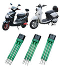 Fresh 3pc 413F Hall Sensors For Ebike Motors That Fix Jerky Starts And Boost Acceleration Smoothly With Precise Rotor Detection For High Power Bikes Around 2000 To 3000 Watts Plus Easy Fit For Quanshun Yuma And Docto Units Today. 3 green 413F hall sensors for e-bike motor repair