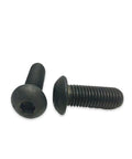 Get A Massive 2500 Count Bag Of 10-24 By 1/2 Inch Button Socket Head Cap Screws With Black Oxide Finish And Alloy Steel Heavy Duty Hardware For Serious Construction Jobs And Industrial Projects That Demand Top Performance, two black oxide button socket head cap screws.
