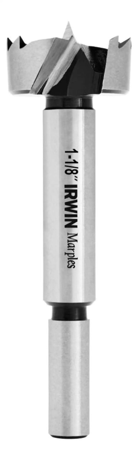 Flat Bottom Forstner Wood Drilling Bit One And One Eighth Inch For Pocket Holes And Clean Cuts In Hard And Soft Woods With Ultra Sharp Knife Edge Built For Pro Woodworking Quick Pocket Holes