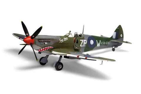 Australia 1/24 Scale Supermarine Spitfire Mk 8 Plastic Model Kit Unassembled Unpainted Build It Yourself With New Wing Parts
