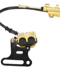 Beefy 12mm Rear Hydraulic Disc Brake Master Cylinder Caliper Assembly With Pad For 50cc To 150cc Pit Dirt Bikes Like SSR Taotao