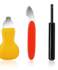 Watch Back Case Opener Set 3 Piece With 3 Styles Watch Back Remover Tools For Battery Replacement And Repair Kit Great For Both Beginners And Pros