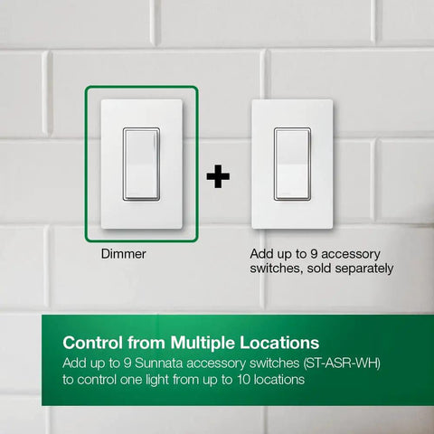 Slick Gliding Touch Led Dimmer Switch With Integrated Locator Light Single Pole Three Way Wiring Configuration For House Fixtures Heavy Duty Craftsmanship No Sweat Install on wall.