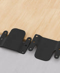 Heavy Duty Iron Couch Brackets - Component of Interlocking Sectional Sofa Connectors Set for Stable Corner Connections