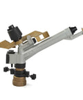 Heavy Duty 360 Degree Adjustable Irrigation Spray Gun With 1.5 Inch Interface showing zinc alloy build and high pressure sprinkler tool