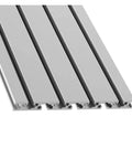 Heavy Duty 15180 Aluminum Profile Extrusion For CNC And 3D Printer Workbenches with anodized finish and smooth guide track.