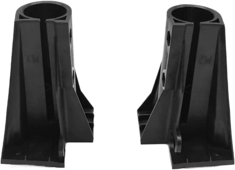 Rock Solid Landing Gear Fasteners for Secure Coaxial Drone Mounting and No Sweat Repair Hardware Replacement Kit, black plastic mounts.