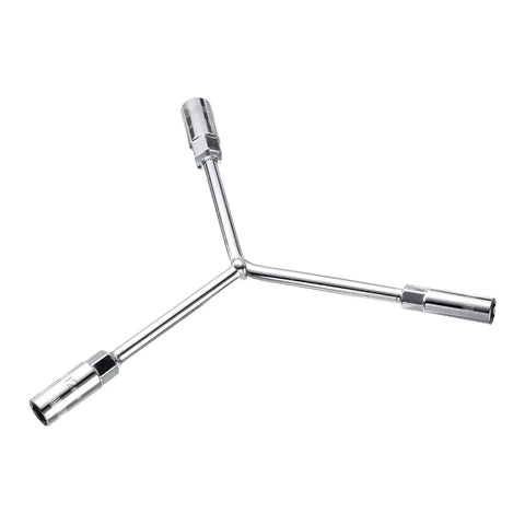Y Shaped Three Way Socket Wrench Set Long Arm 10mm 12mm 14mm Hex Wrench For Car And Motorcycle Repair showing 12mm socket