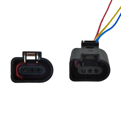 Oil Level Sensor Connector 3 Pin Wiring Harness For Volkswagen Passat B5 Audi A4 A6 Bora Golf Jetta 1J0973703 Replacement Pigtail Cable